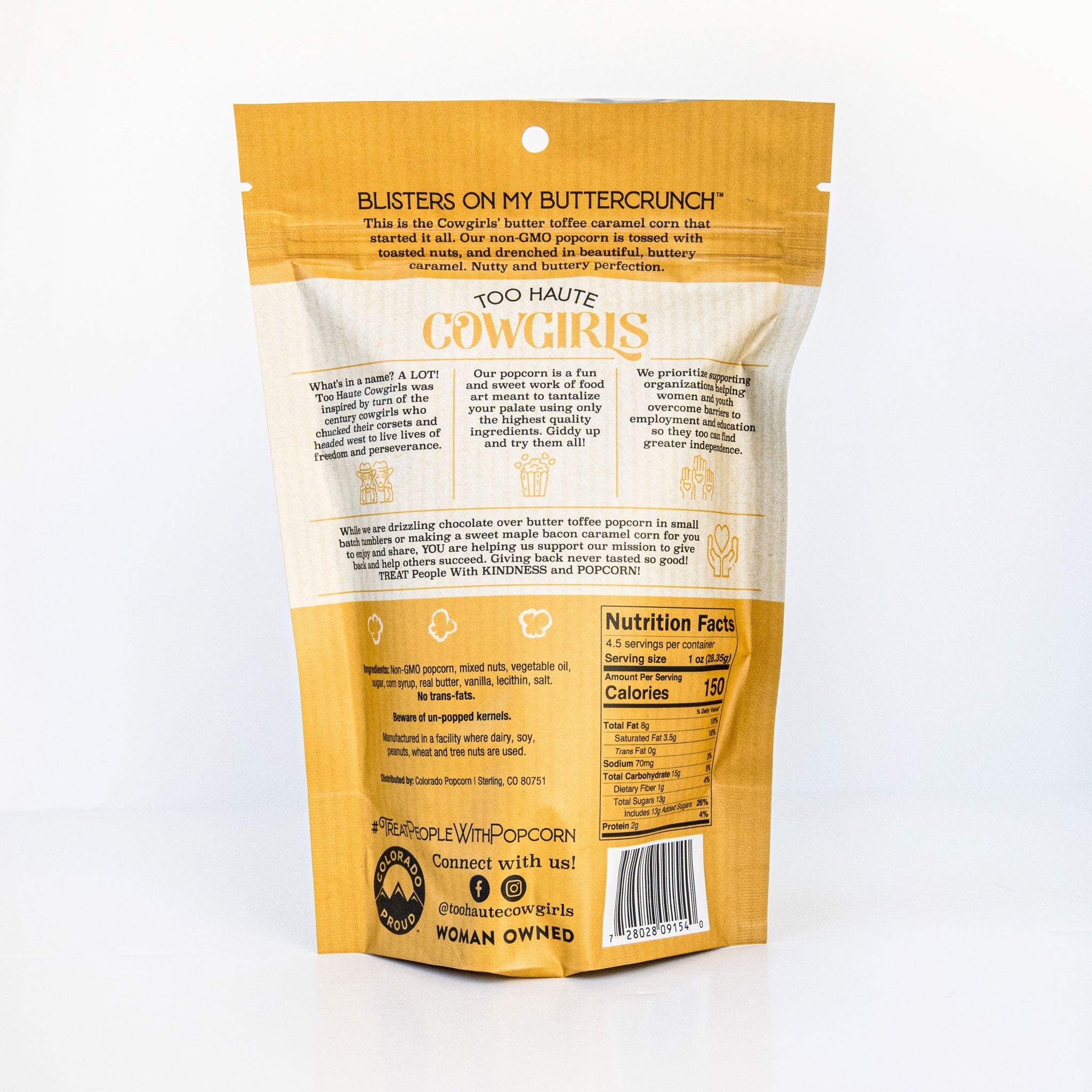 Blisters on my Buttercrunch™