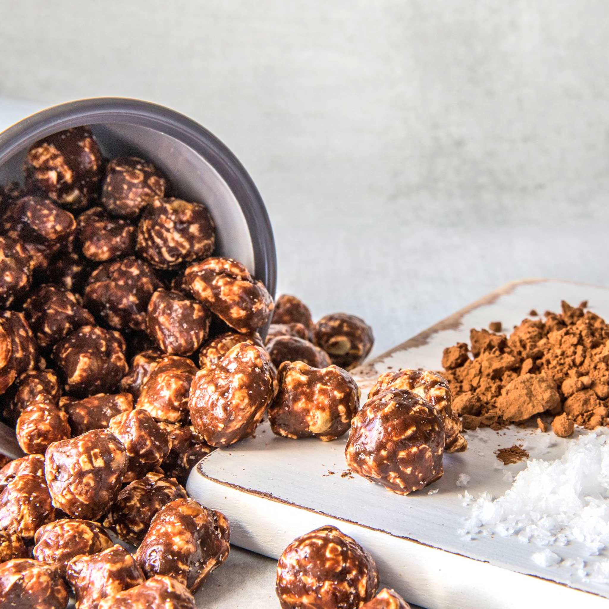Salted Cocoa Caramel Corn